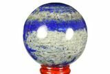 Polished Lapis Lazuli Sphere - Pakistan #149361-1